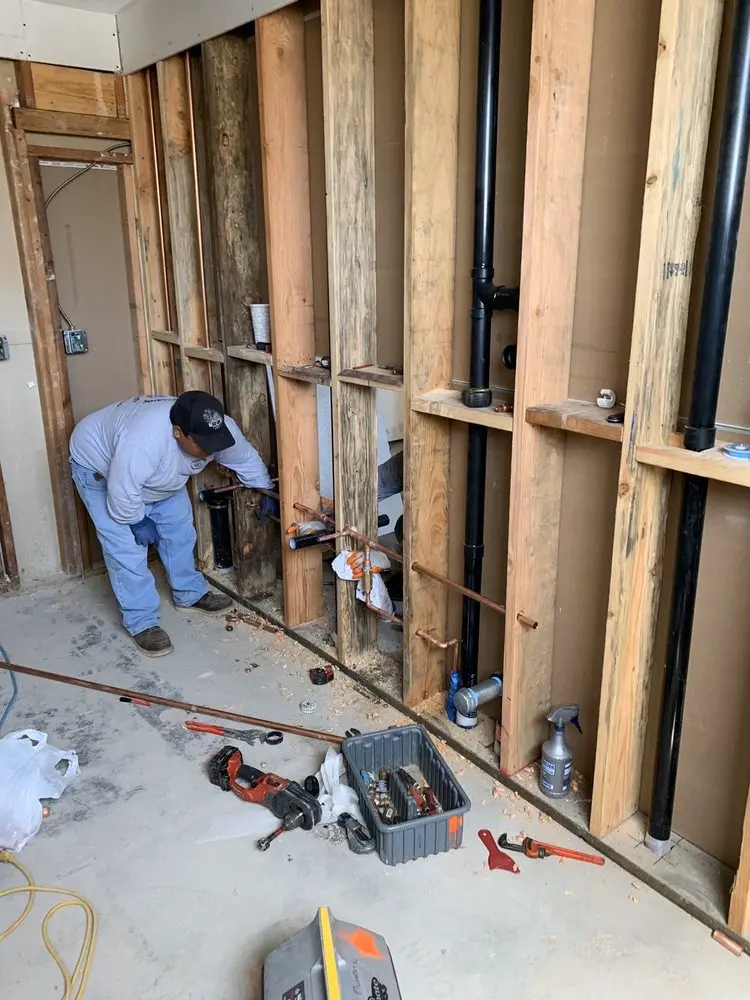 Commercial rough-in plumbing for Trenchless Sewer Repair in Bluffton